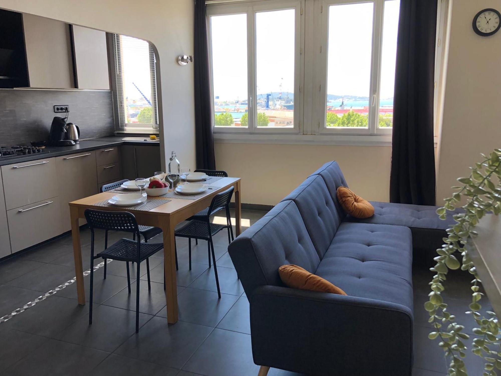 Tout Confort Toulon Centre Appartement 3 Chambres, Vue Sur La Rade Exterior photo